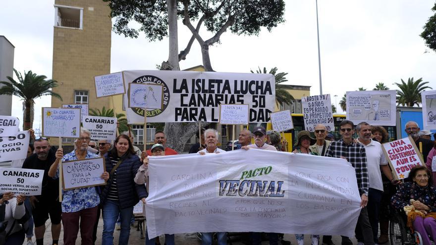 La Isleta reclama que la acogida de migrantes se reparta entre los cinco distritos de la ciudad