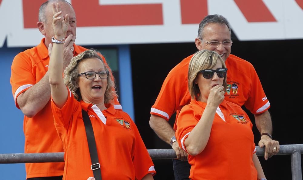 La afición del Valencia no falla en Getafe