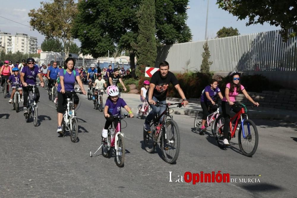 Ciclopaseo para clausular en Lorca los JDG