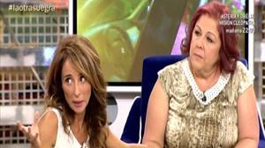 María Patiño consola la sogra Doña Rosario (’Deluxe’, Tele 5).