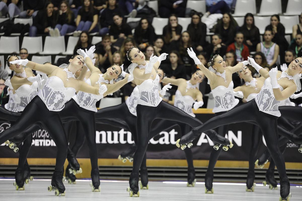 Les fotos de la primera semifinal del campionat de Catalunya de grups de xou a Fontajau