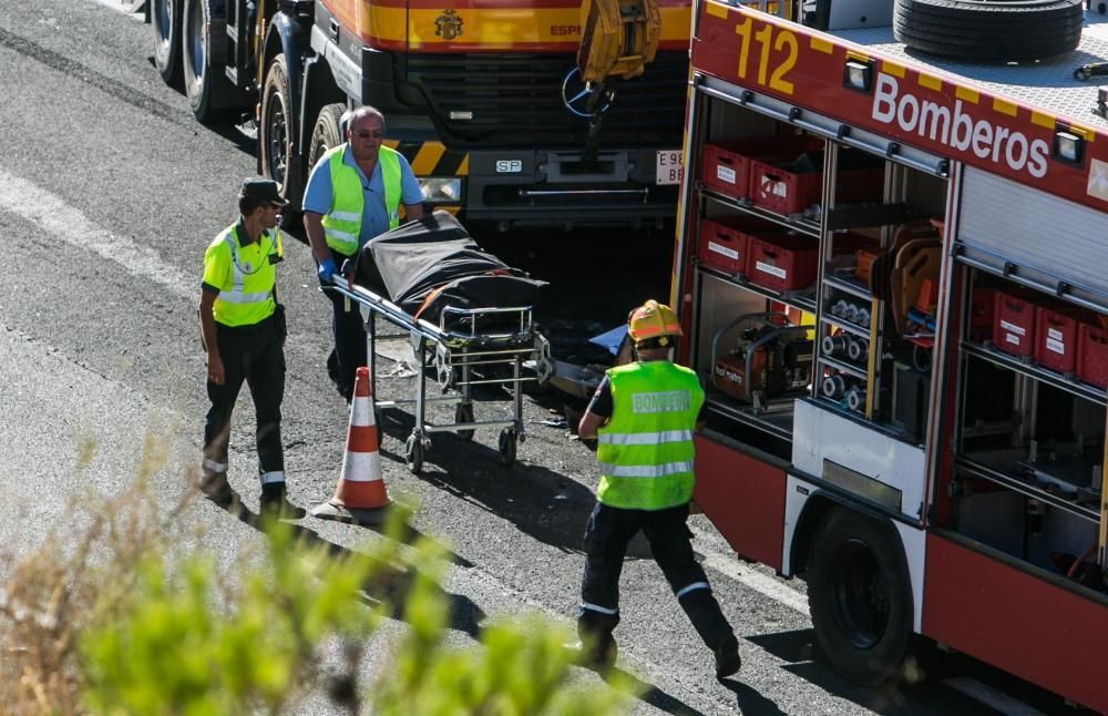 Accidente mortal en Elche