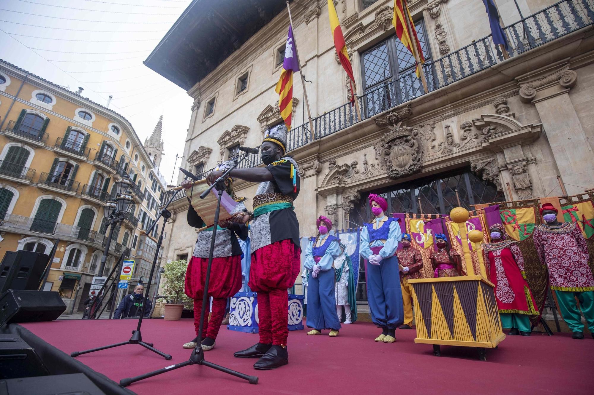 Los pajes reales llegan a Mallorca