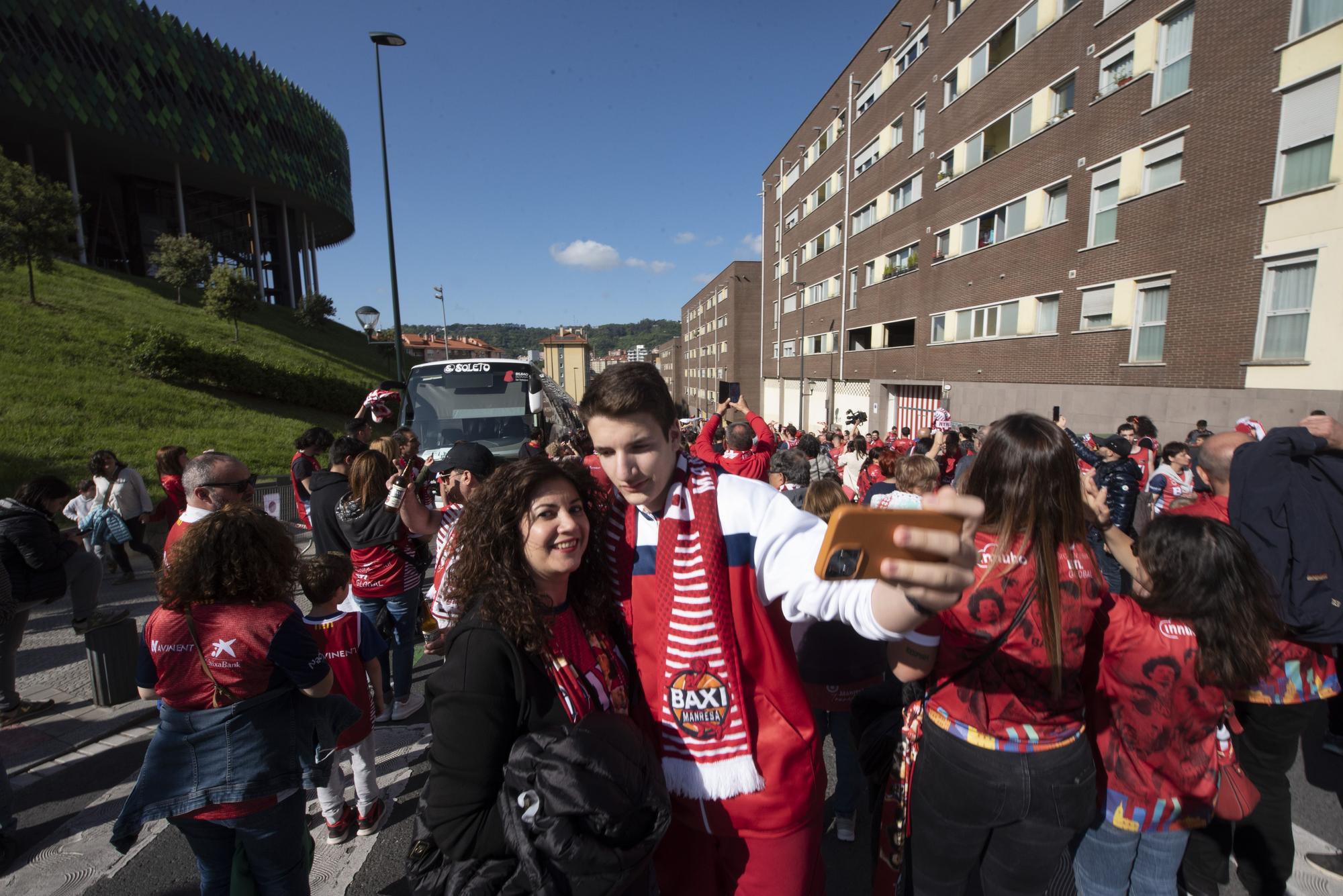 La festa prèvia al partit entre el Baxi i el Ludwigsburg