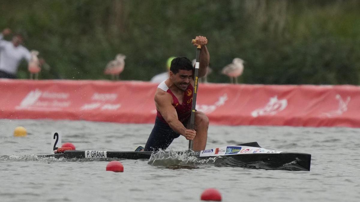 Pablo Graña, durante la final de C1 200. | RFEP
