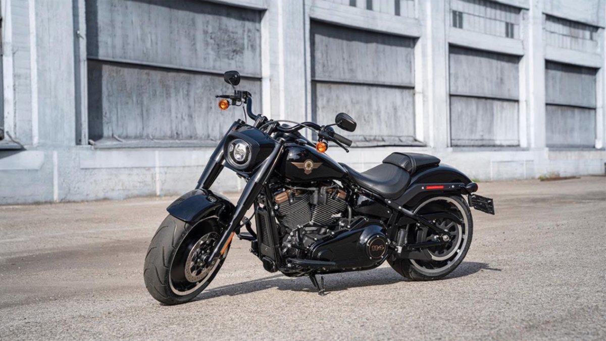 La Harley Davidson Fat Boy 114