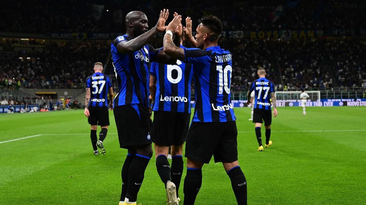 Lautaro Martínez y Romelu Lukaku vuelven a compartir goles con la camiseta del Inter