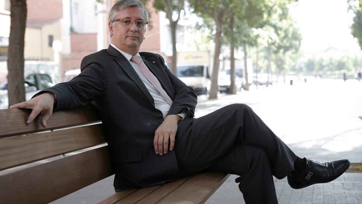 El director general de Serveis Penitenciaris, Xavier Martorell, el pasado mes de noviembre en Sant Cugat del Vallès.