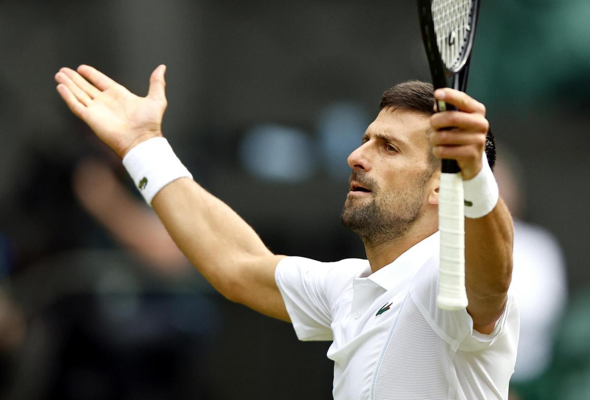 Djokovic en Wimbledon