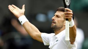 Djokovic en Wimbledon