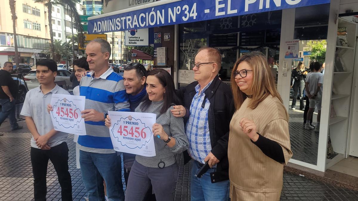 Una administración en Mesa y López reparte más de cinco millones de euros con el 45456