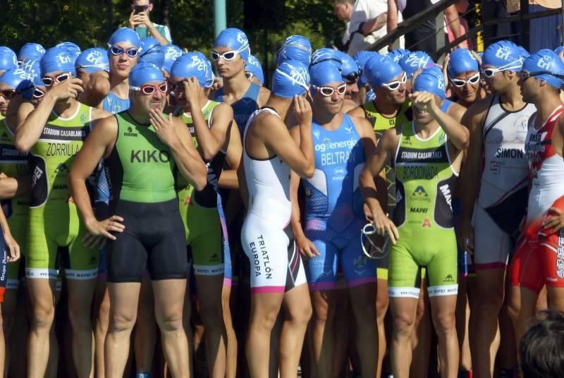 Fotogalería del II Triatlón de Zaragoza