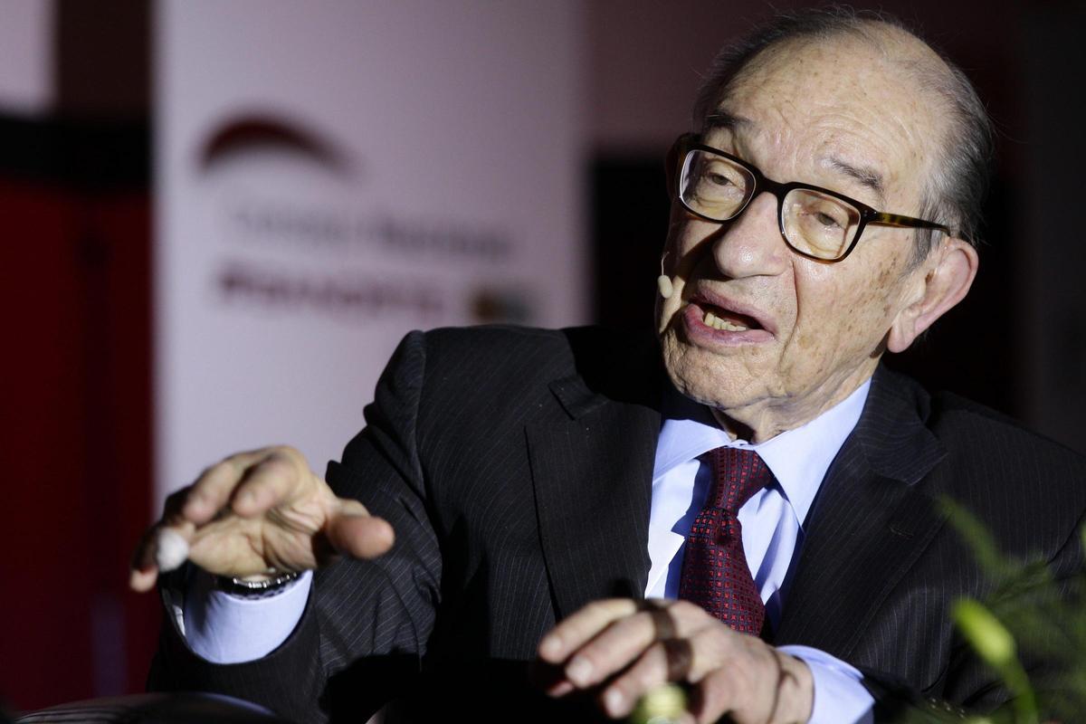 El presidente de la Reserva Federal (Fed), Alan Greenspan.