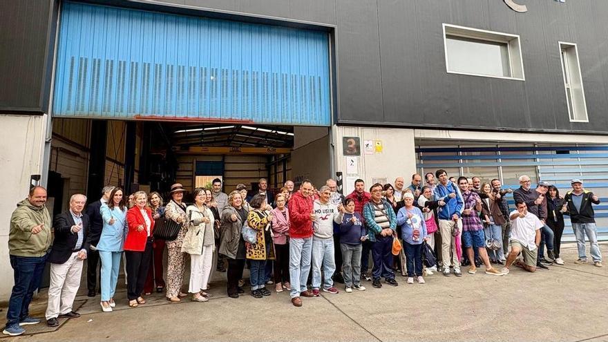 Valnalón "fabrica" inclusión: los centros de apoyo a la integración de Asturias conocen la sostenibilidad empresarial en Langreo