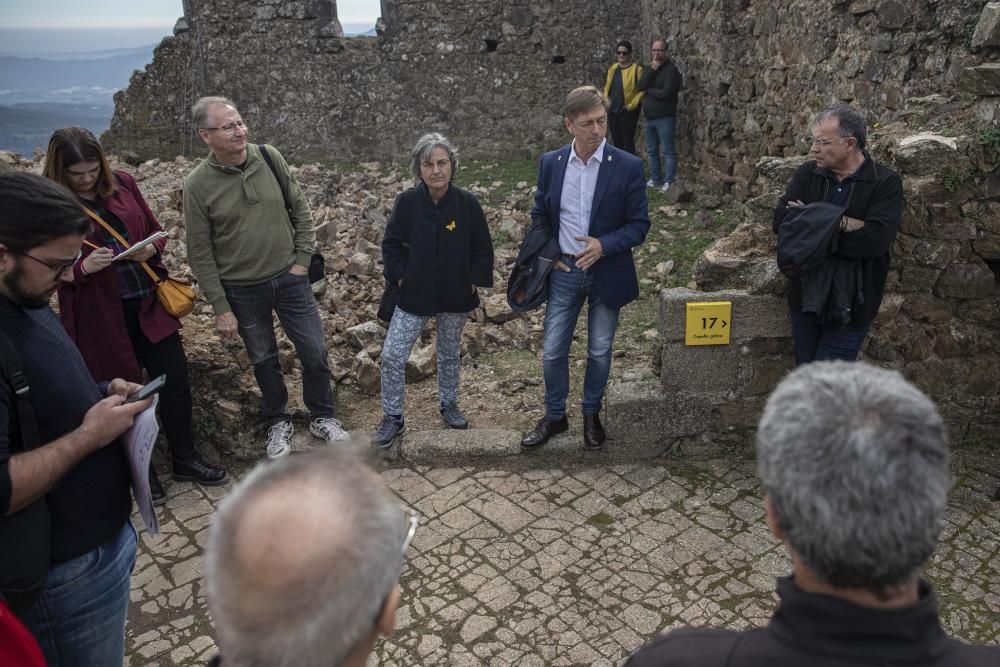 El castell de Montsoriu es reivindica