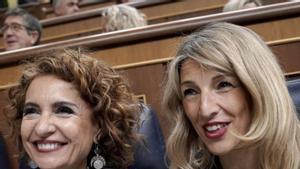 Montero i Díaz ultimen un acord per evitar que l’SMI tributi