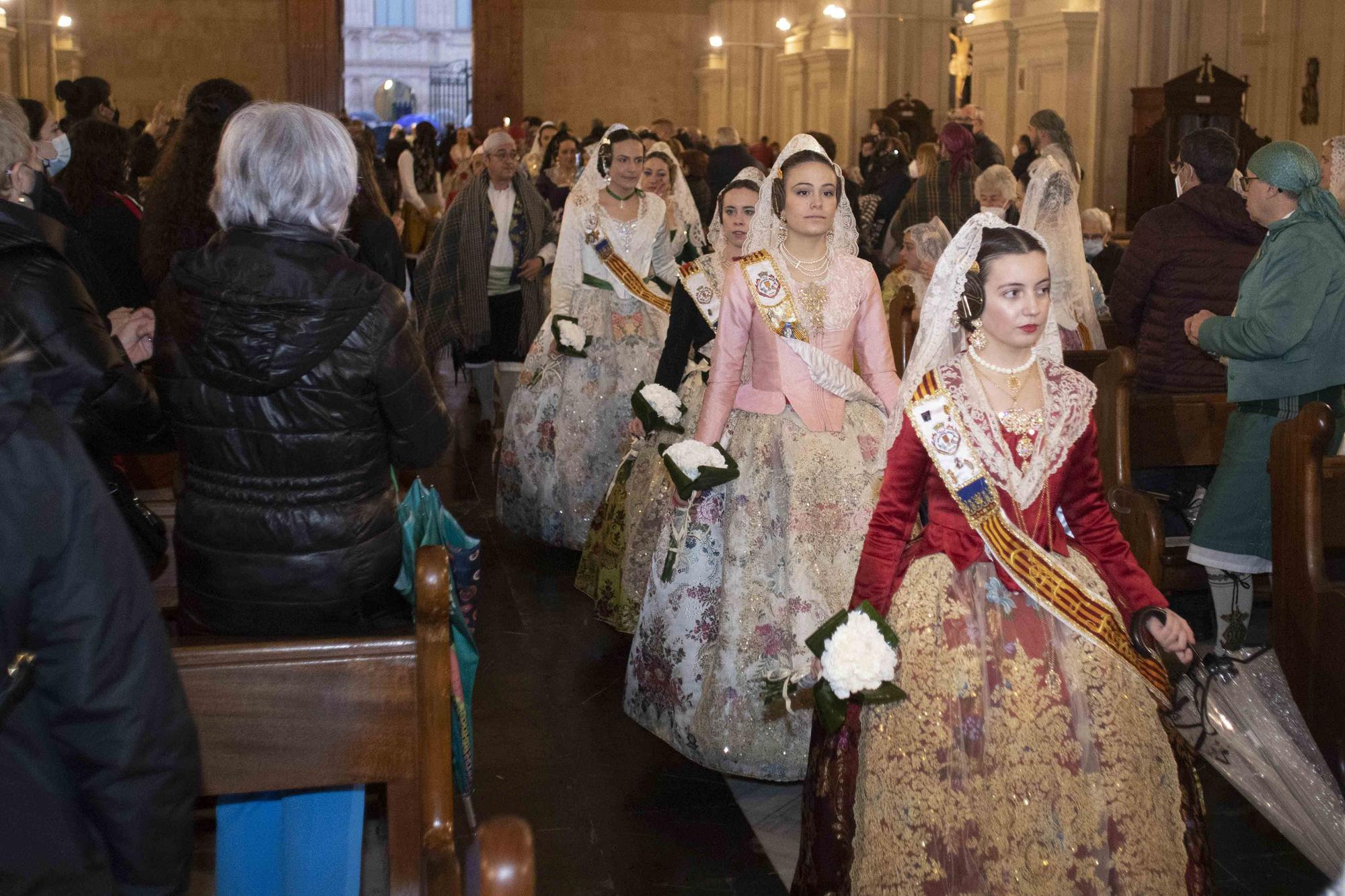 Una Ofrenda pasada por agua en Xàtiva