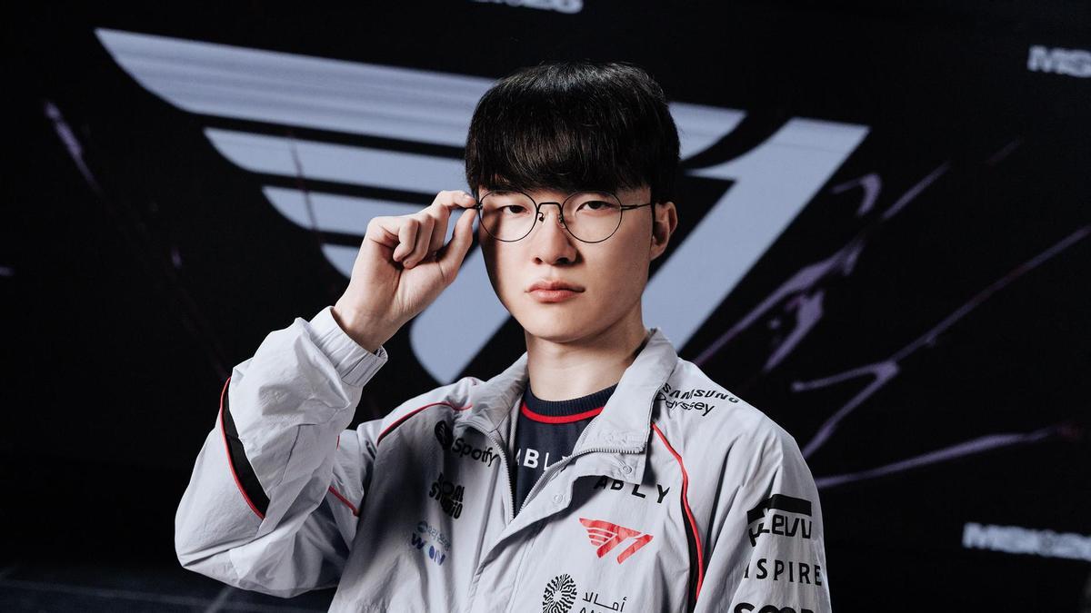 Faker, preparado para el duelo contra G2 y Caps