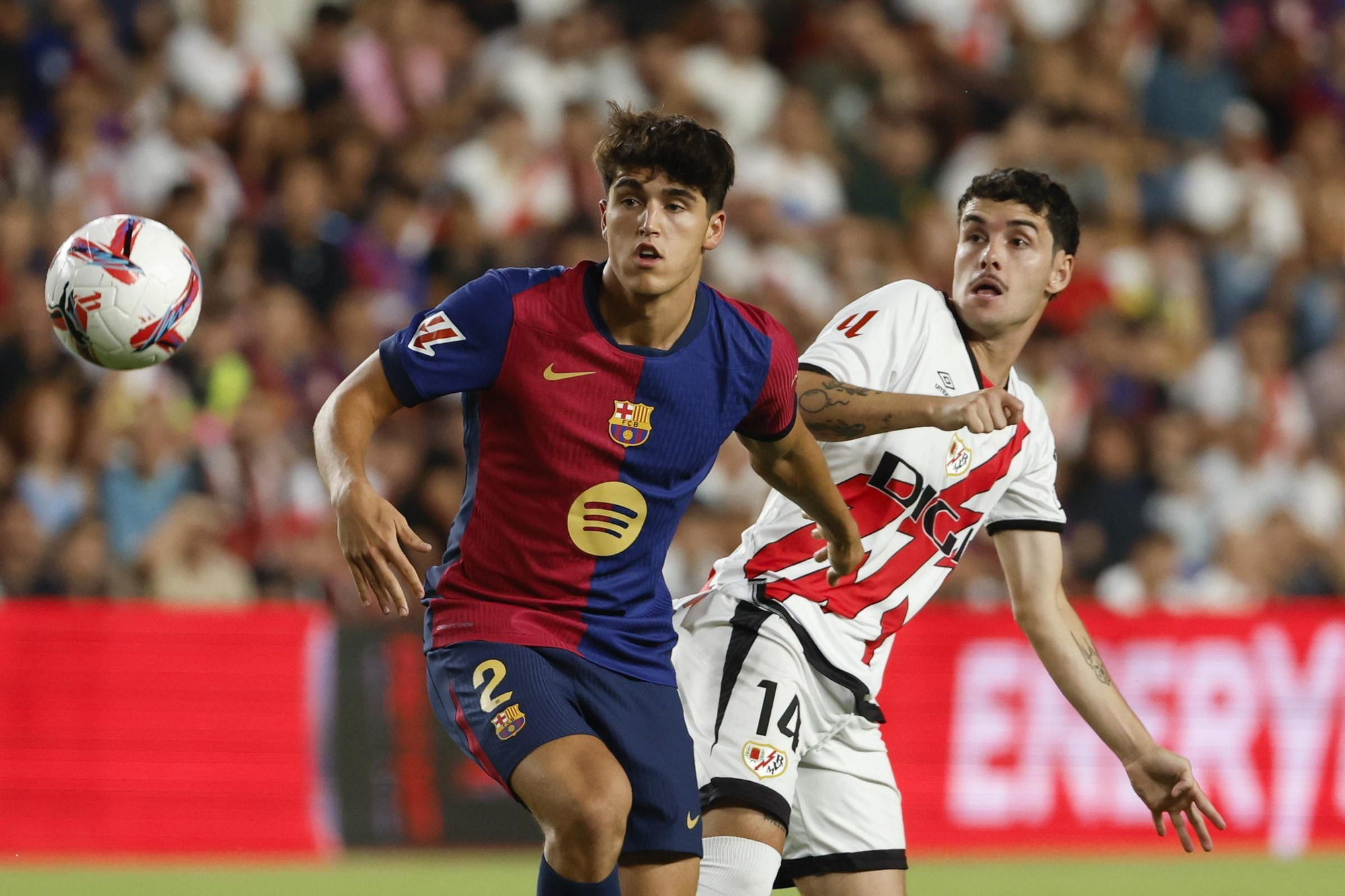 El Rayo Vallecano - Barça, en fotos