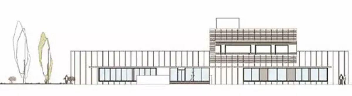 Boceto inicial de la nueva comisaría de la POlicía Nacional de Vila-real.