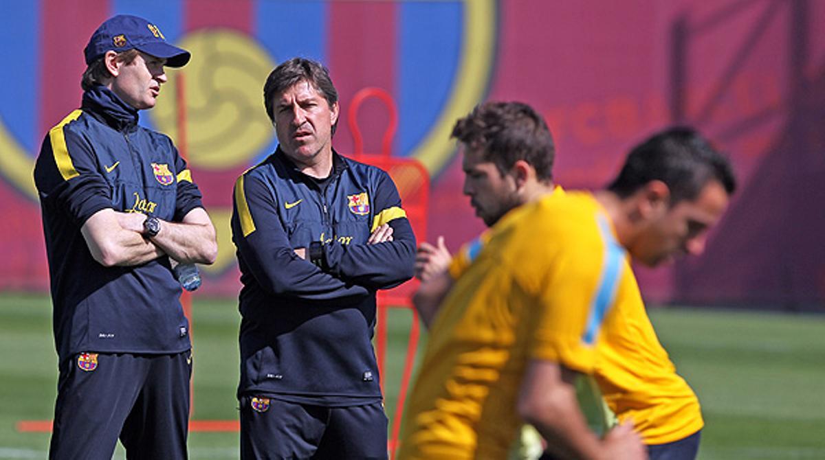 El segon tècnic blaugrana subratlla que l’equip que aconsegueix superar les adversitats guanya la Lliga.