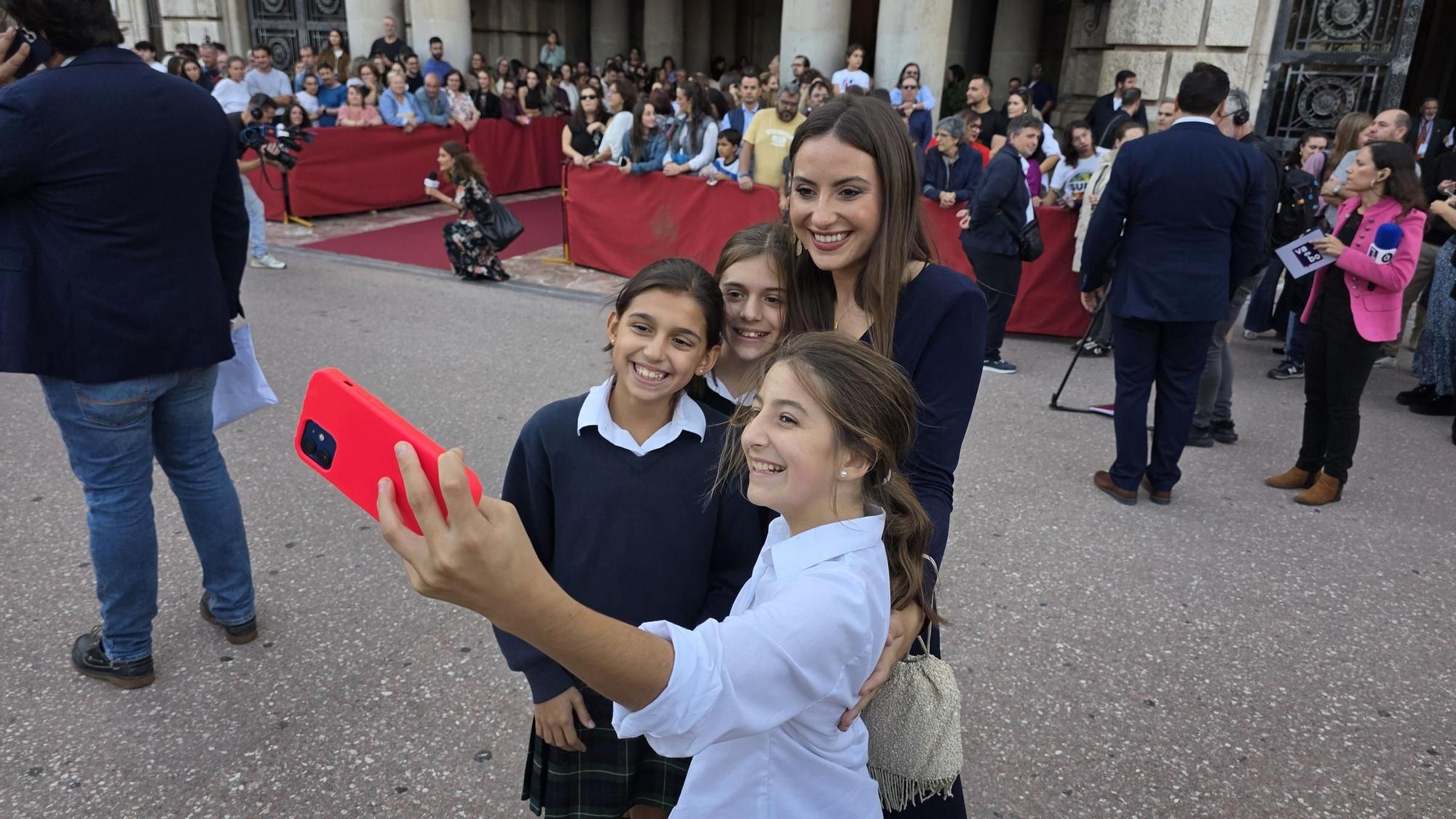 María Estela, toda una celebrity