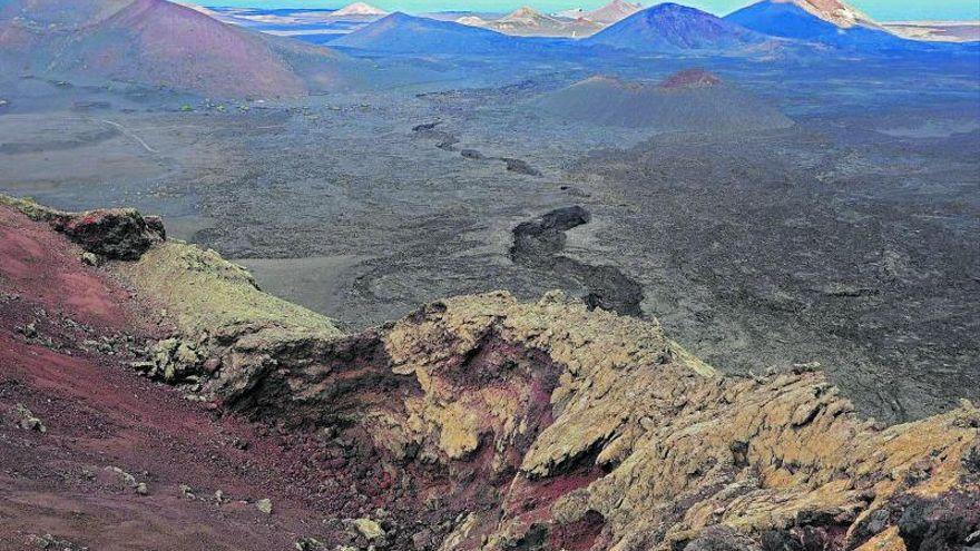 Las lavas de Timanfaya siguen enfriándose 300 años después de las erupciones volcánicas