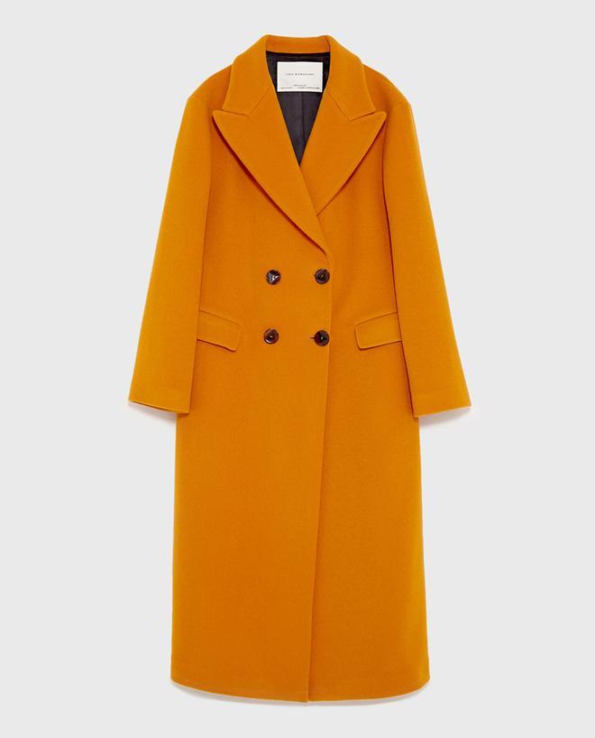 Zara Pre-fall 17: Abrigo de doble botonadura
