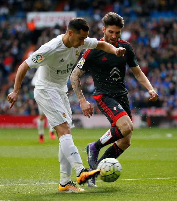 Las mejores imágenes del partido entre el Real Madrid y el Celta de Vigo.