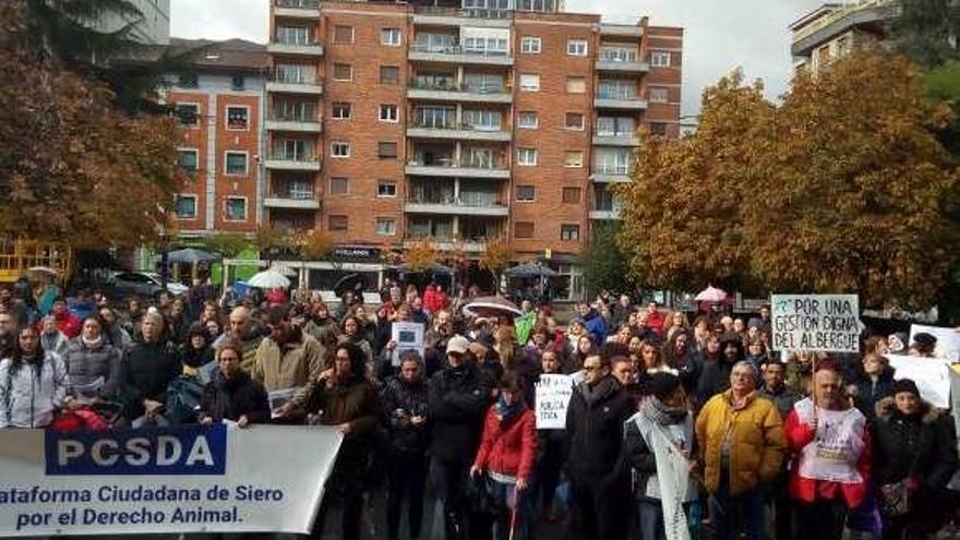 Se acrecienta en Mieres la protesta contra la gestión de la perrera