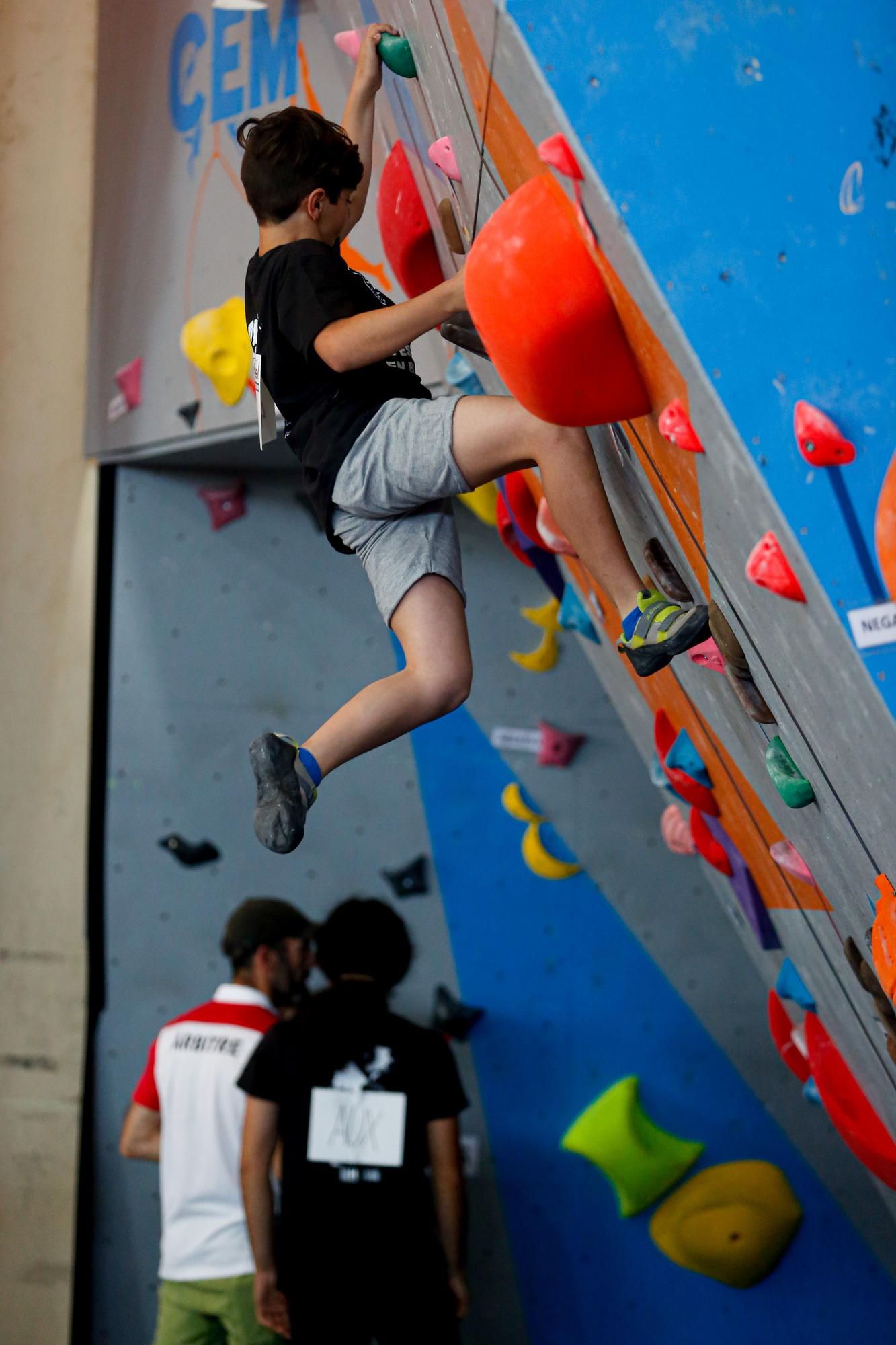 Las imágenes del Campeonato Balear de Escalada en Ibiza