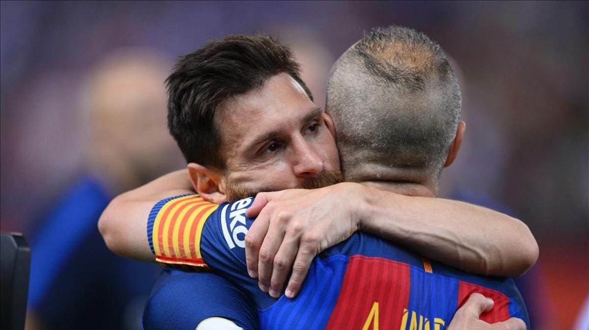 Iniesta y Messi fueron los mejores del Barça en la final de Copa