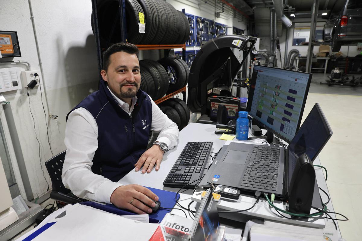 Manuel Rodríguez, uno de los empleados beneficiados del proceso.