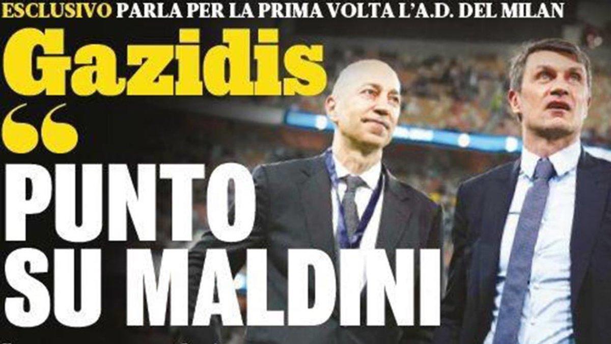 Gazidis quiere que Maldini le ayude a hacer crecer otra vez al Milan