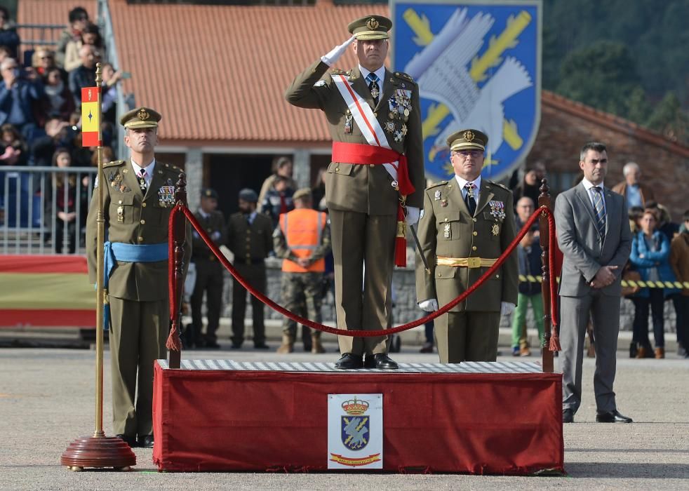 El general Cebrián destaca el nuevo regimiento y material como refuerzos de esta unidad