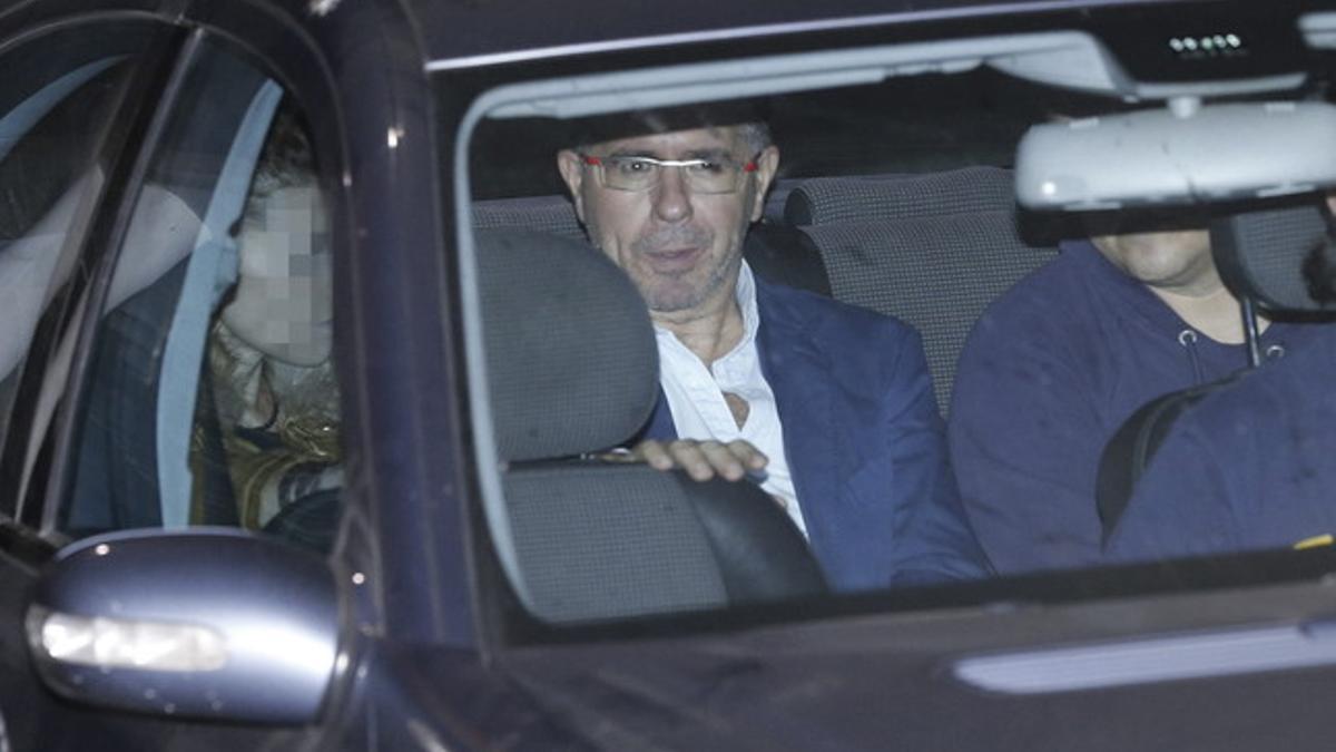 El exsecretario general del PP de Madrid, Francisco Granados, a su salida del juzgado de Majadahonda