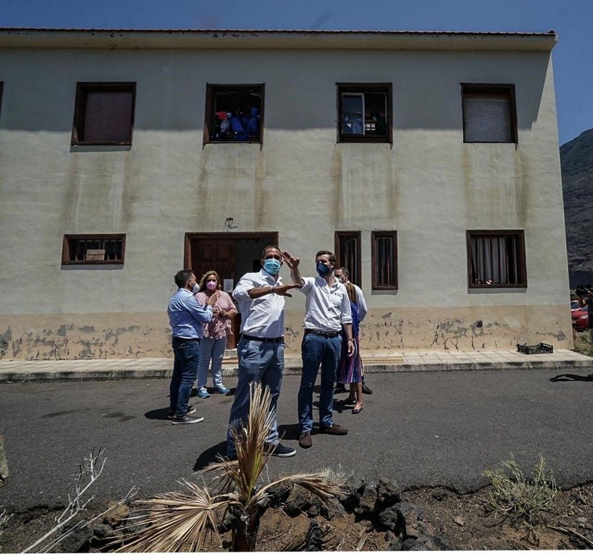 Visita de Pablo Casado a El Hierro