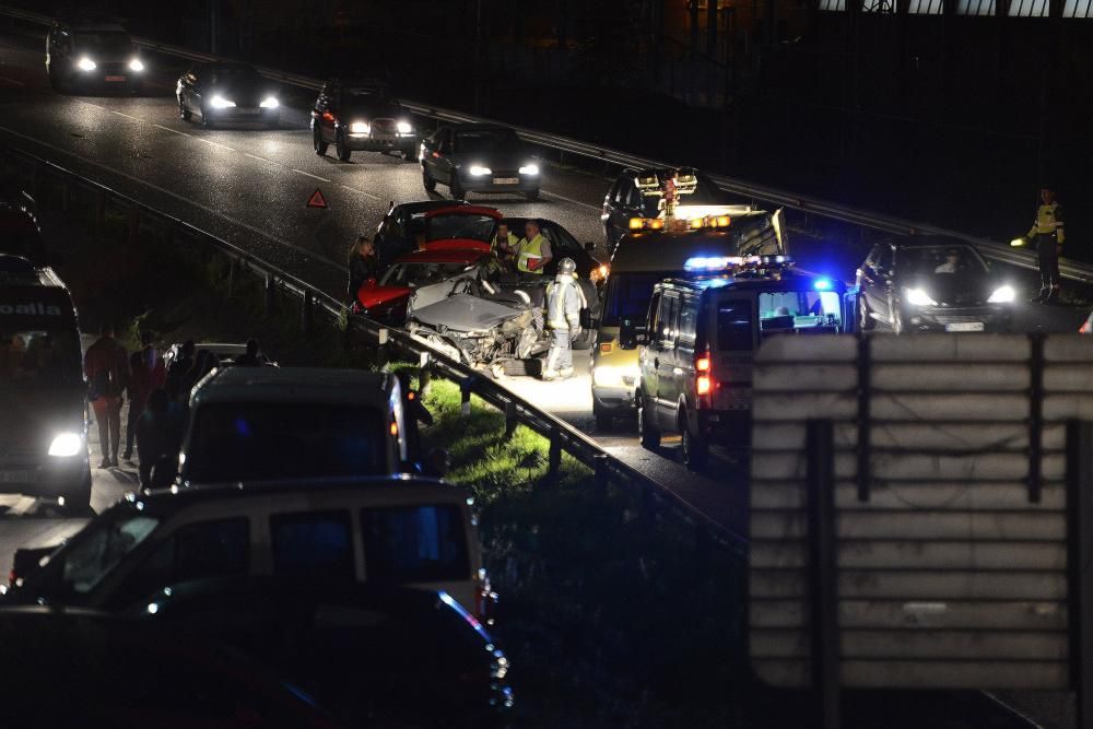 Accidente en el Corredor del Nalón