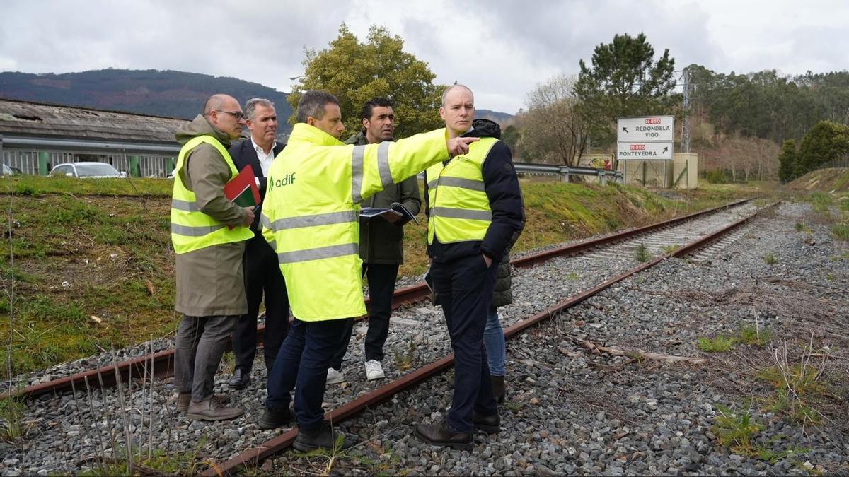 Luis López supervisó el pasado marzo el trazado para la Vía Verde.