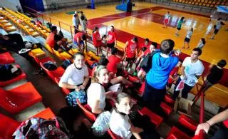 El «Panos Brancos contra a droga» reúne a 200 jóvenes atletas de Arousa e Italia