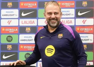 Hansi Flick, en directo: rueda de prensa previa al partido entre Guadalajara y Barça