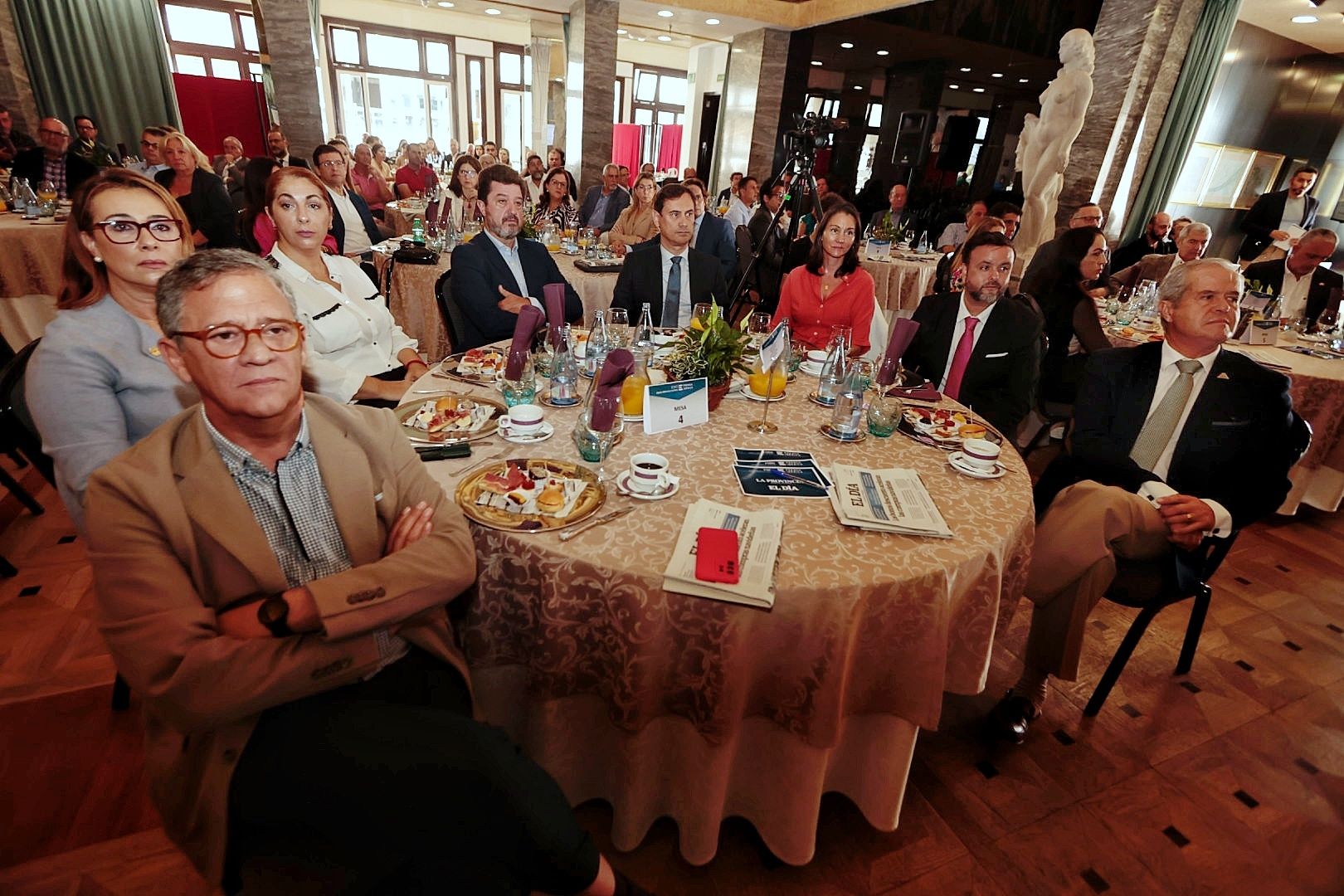 Fernando Clavijo en el Foro de El Día 'Canarias; más lejos de España y Europa'