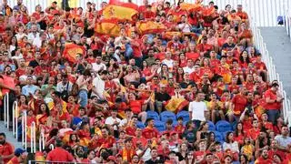 Entradas agotadas para el España-Noruega de La Rosaleda