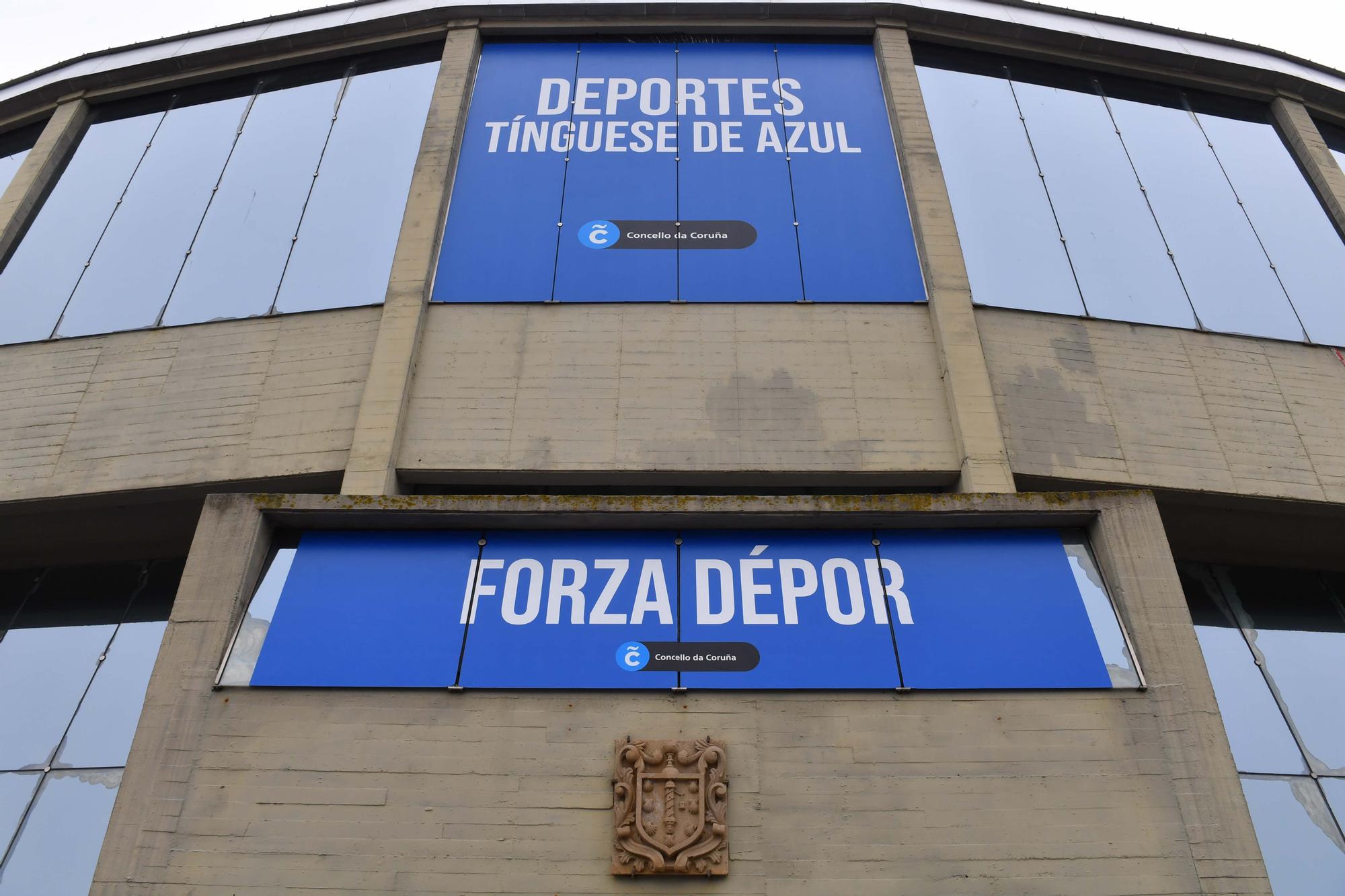 El play off del Dépor también se juega en las calles de A Coruña