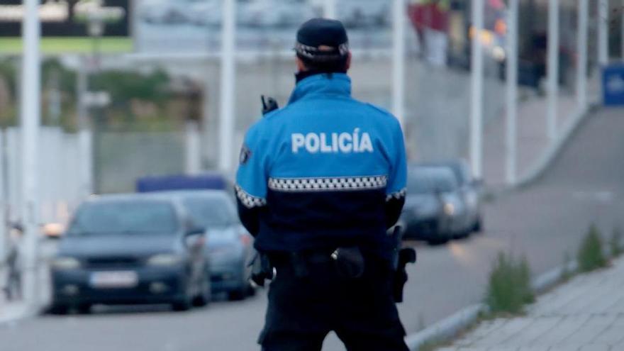 Un agente de Policía Local.