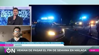 Pedro Santiago, de Villafranca de los Barros y superviviente del accidente en Adamuz: "Explotó el cristal y falleció una chica delante de mí"