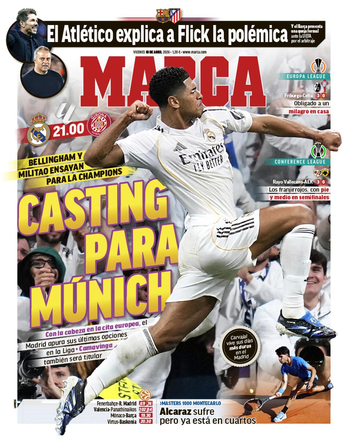 Las portadas de la prensa deportiva de hoy