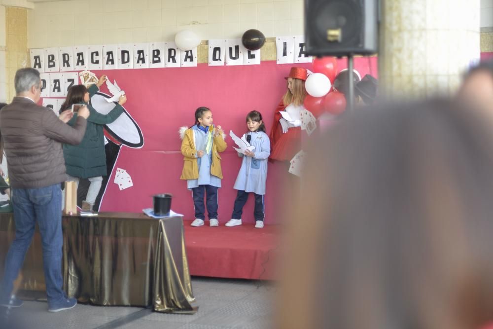 Actos por la paz en el Luisa de Marillac