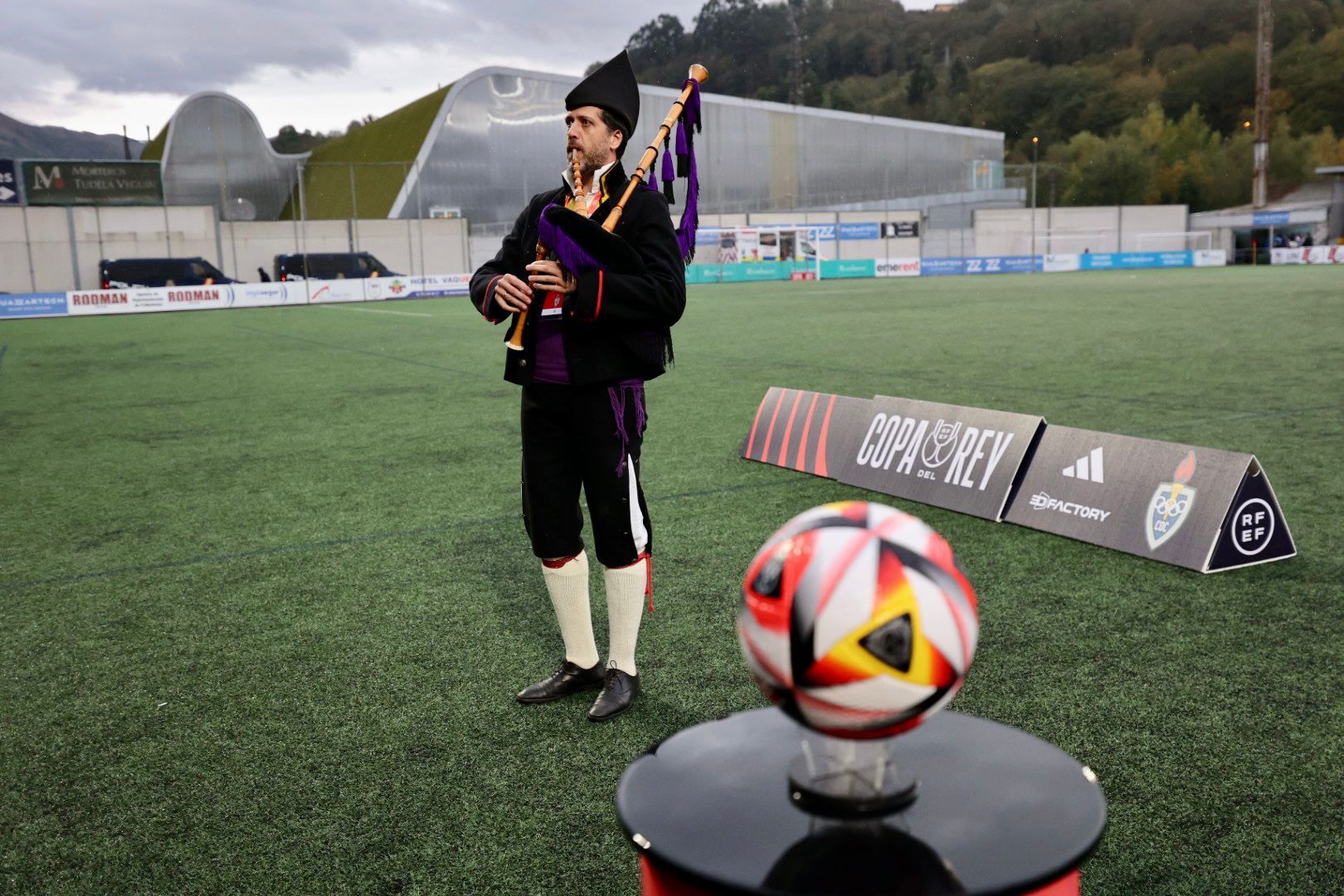 Así fue el partido entre el Covadonga y el Deportivo de La Coruña