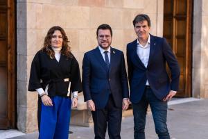 Aragonès refuerza su núcleo duro en el Govern con Vilagrà de vicepresidenta y Sabrià de viceconseller